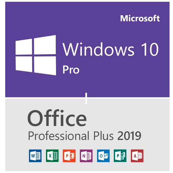 Microsoft Windows 10 Professional + Office 2019 Professional Plus