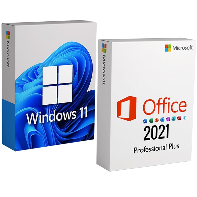 Microsoft Windows 11 Pro + Microsoft Office 2021 Professional Plus