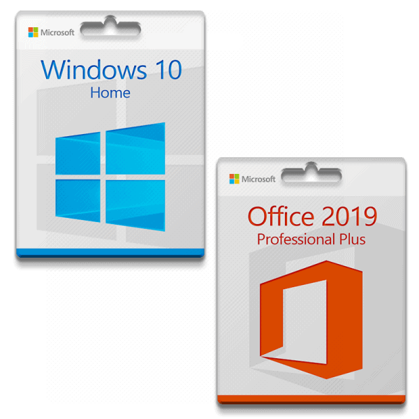 Microsoft Windows 10 Home + Office 2019 Professional Plus