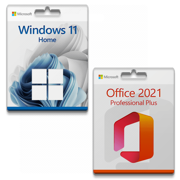 Microsoft Windows 11 Home + Microsoft Office 2021 Professional Plus