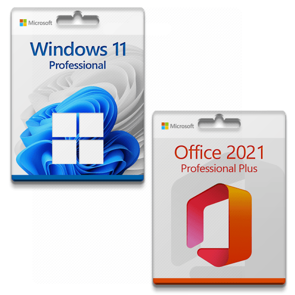 Microsoft Windows 11 Professional + Microsoft Office 2021 Pro Plus for 3 PC