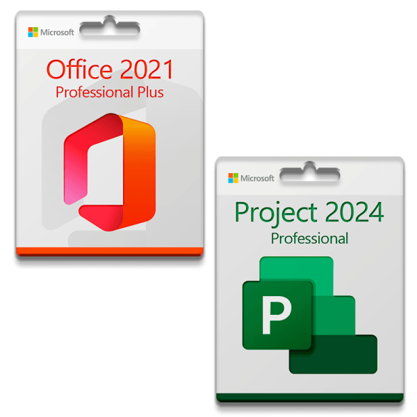 Microsoft Office 2024 Professional Plus + Microsoft Project 2024 ...